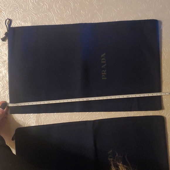 2 brand new Prada dust bag dark navy color - Picture 3 of 5